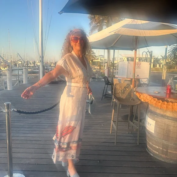 Zimmerman pantsuit size 3 postcard collection. New $1350 sell $1100 exquisite - Picture 5 of 16